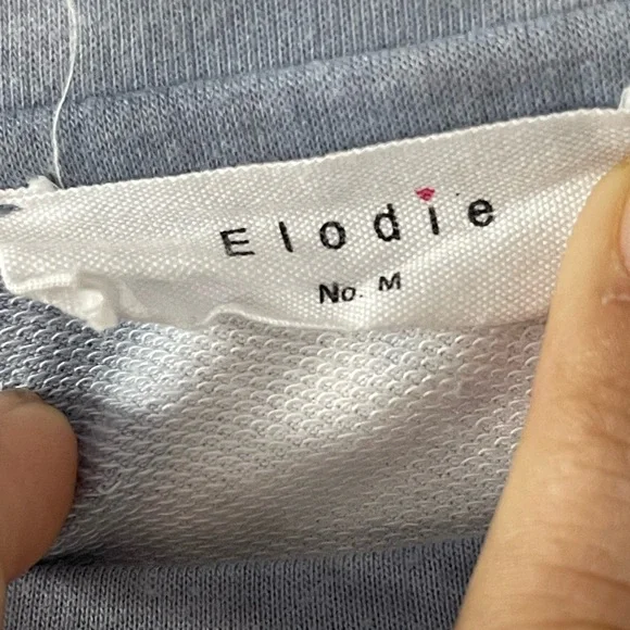 Elodie Tie Dye Crew Neck T’Shirt Dress In Charcoal l Size M l Poshmark - Picture 4 of 4